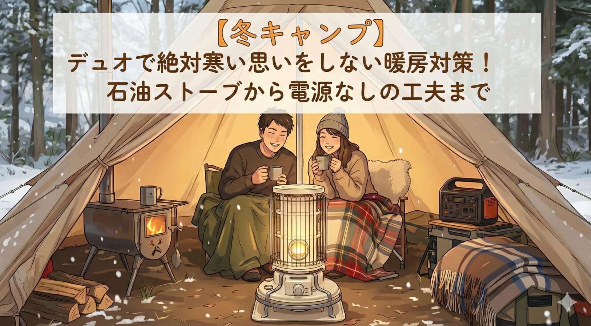 デュオ冬キャンプ