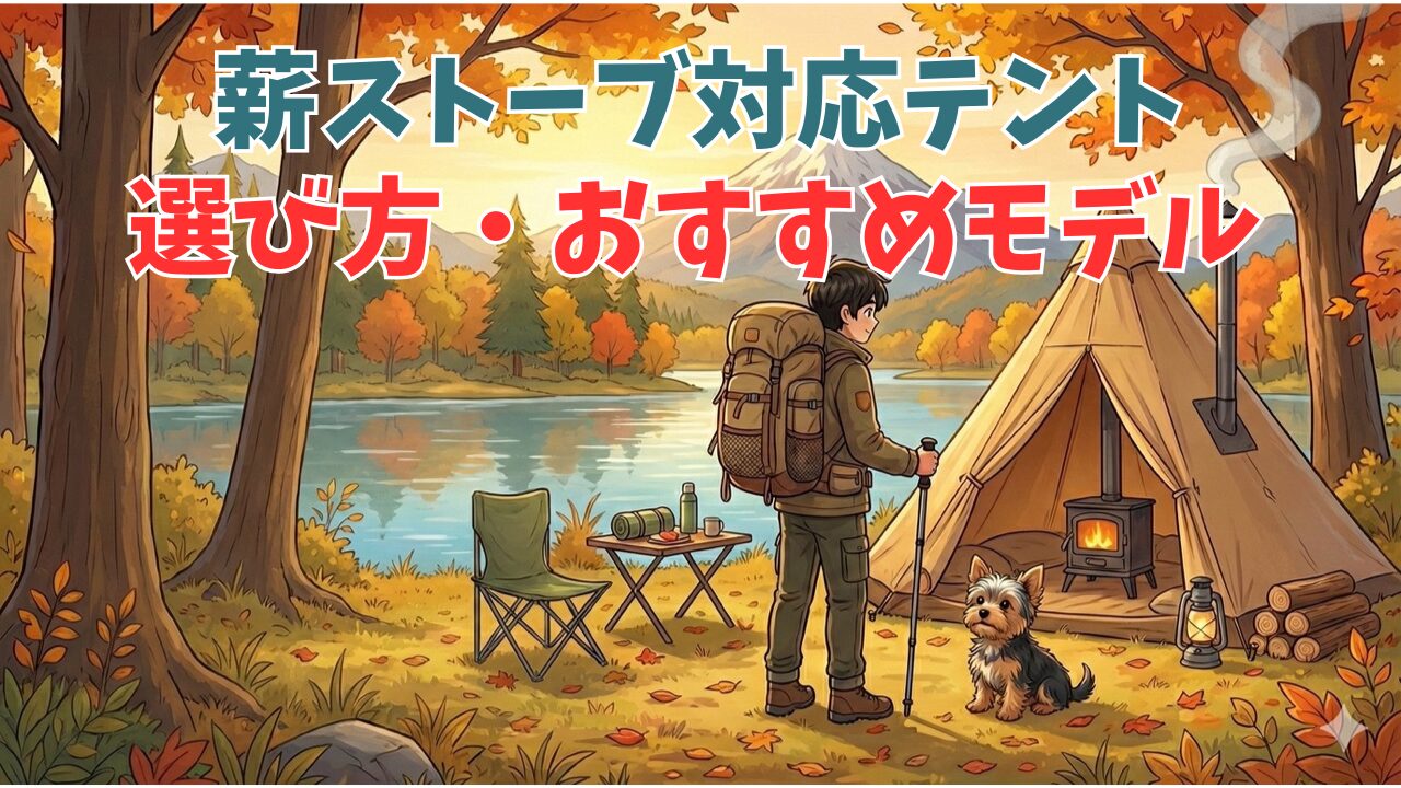 薪ストーブテント